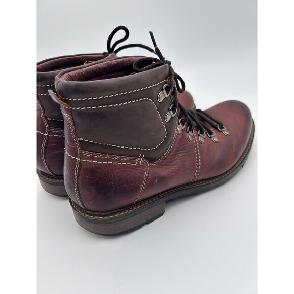Johnston And Murphy McHugh Ankle Boots Lace Up Brown Leather Waterproof Mens 10 main image 11